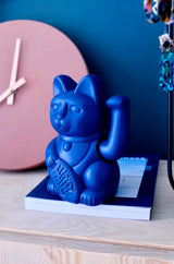 Maneki Neko | Lucky Cat - Dark Blue
