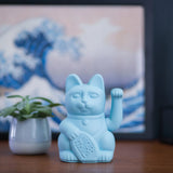 Maneki Neko | Lucky Cat - Light Blue