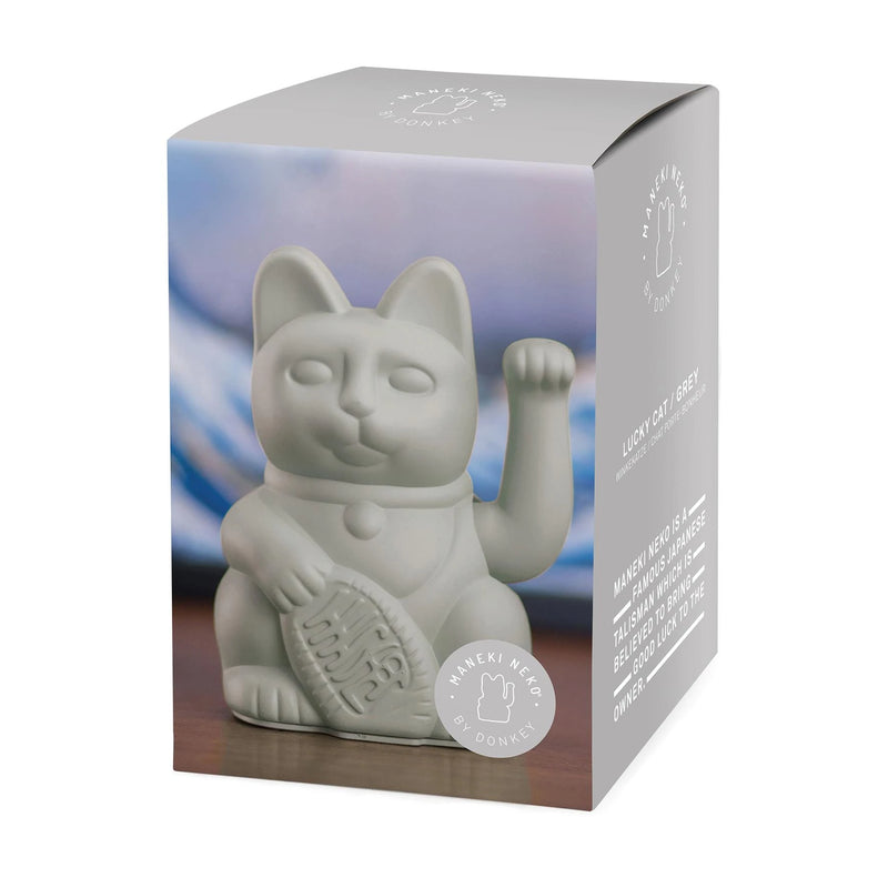 Maneki Neko | Lucky Cat - Grey