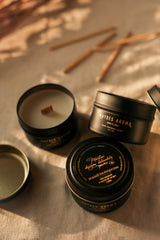 Rosewood Woody Candle