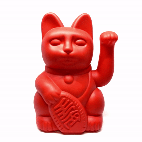 Maneki Neko | Lucky Cat - Red