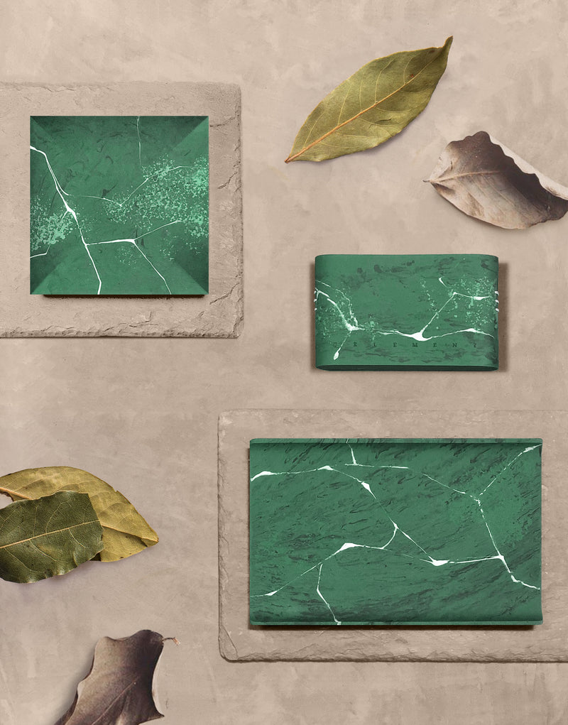 CELEMENT LAB Coaster - Green Marble
