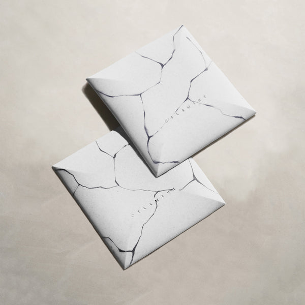 CELEMENT LAB Coaster - White Marble